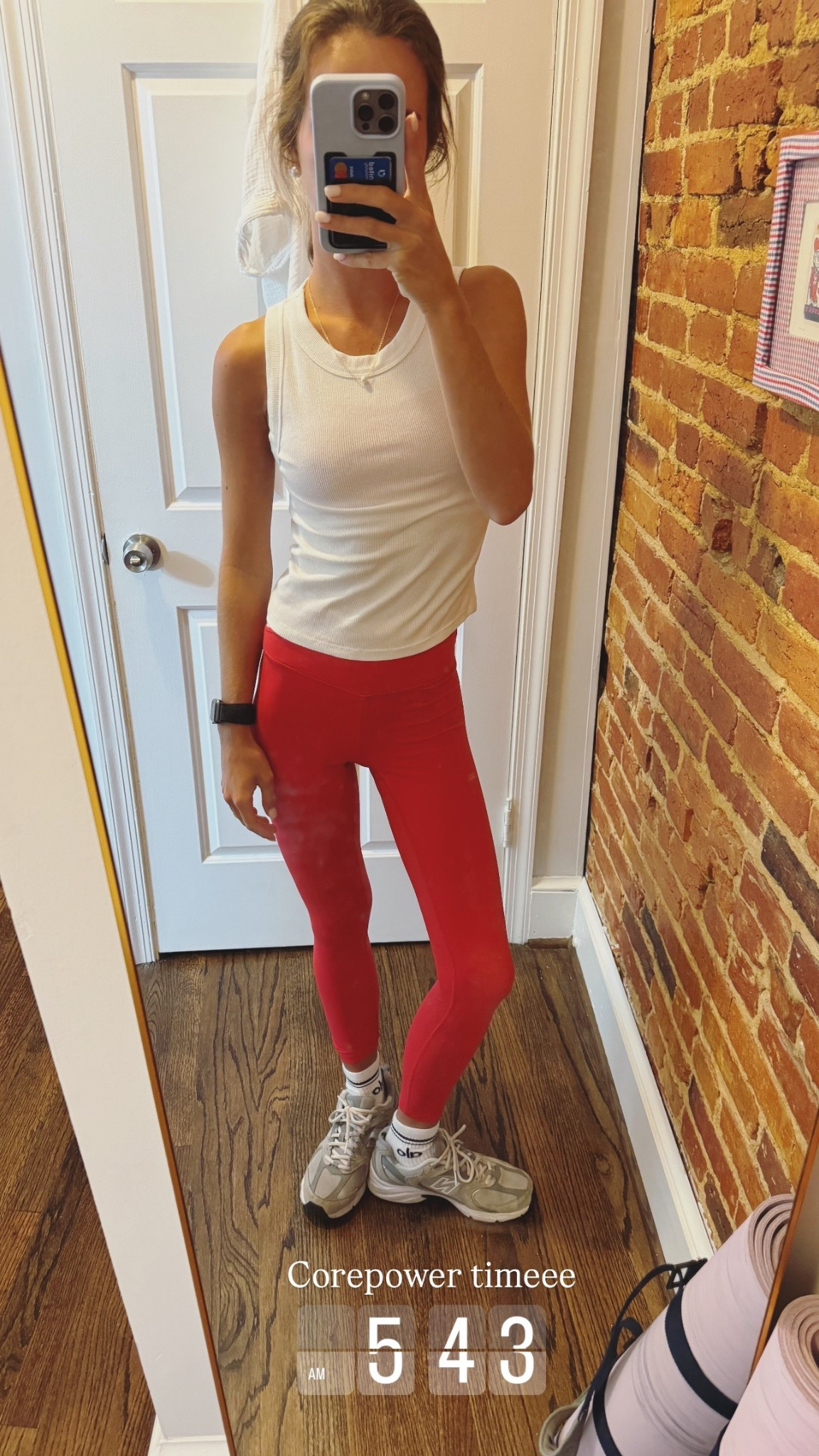Corepower outfit! ❤️🧘‍♀️