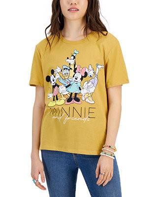 Juniors' Minnie & Friends Graphic T-Shirt | Macy's