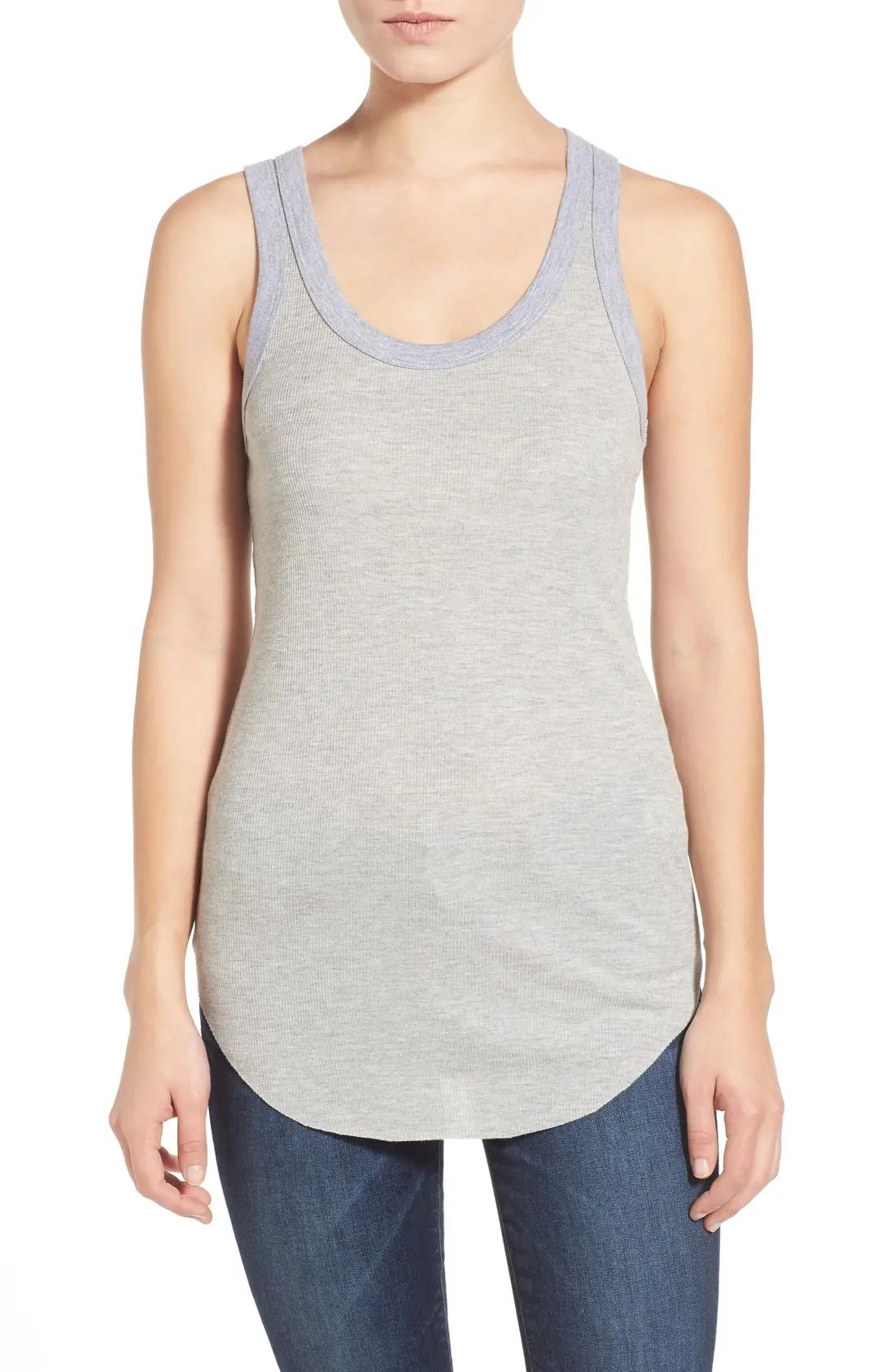 Treasure & Bond Ribbed Racerback Tank | Nordstrom