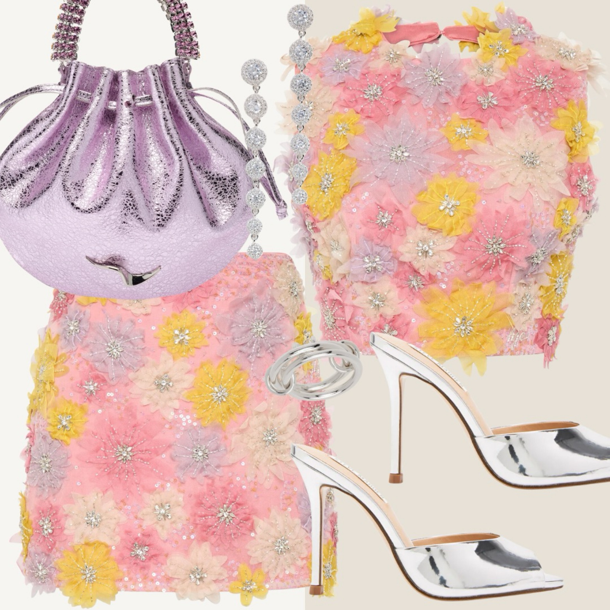 Breast cancer awareness outfit 🩷 anything purchased from this edit we’ll donate a percentage to the Breast Cancer Research Foundation ☺️