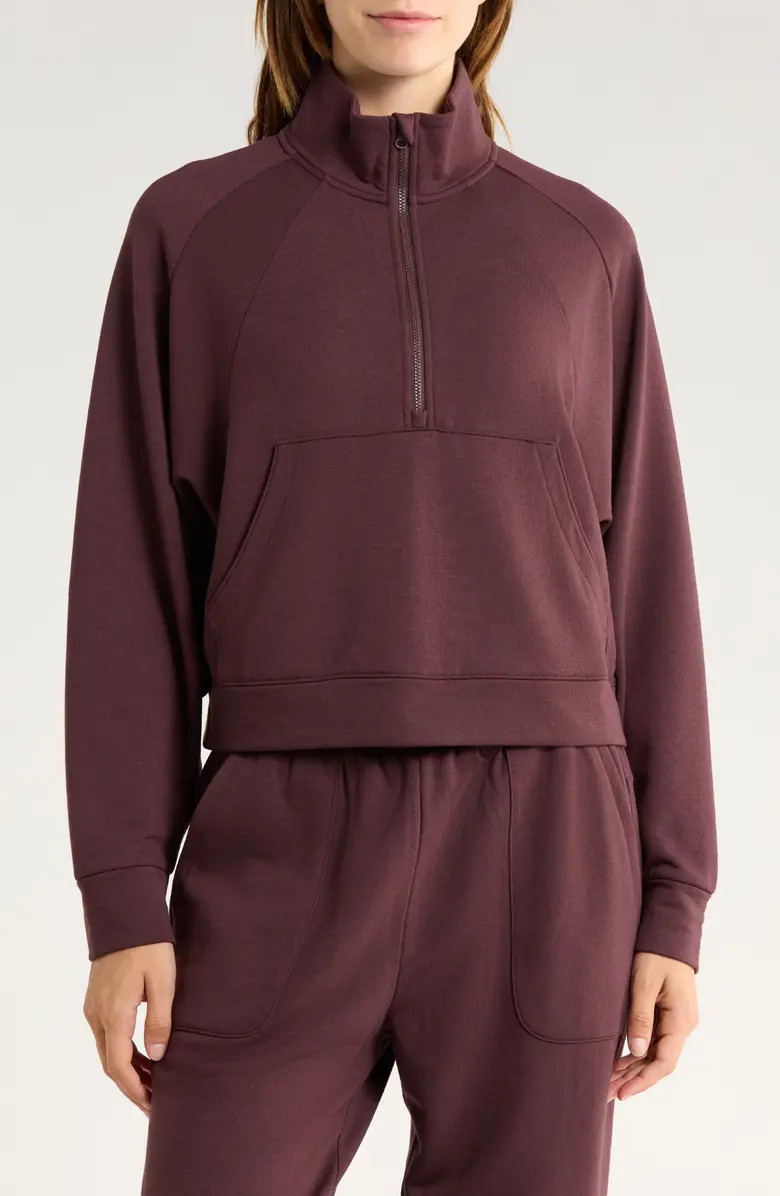 Cozy Knit Half-Zip Sweatshirt | Nordstrom Rack