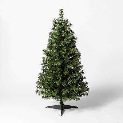 3ft Pre-Lit Slim Alberta Spruce Artificial Christmas Tree - Wondershop™ | Target