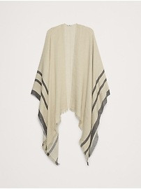Lightweight Linen Poncho | Banana Republic (US)