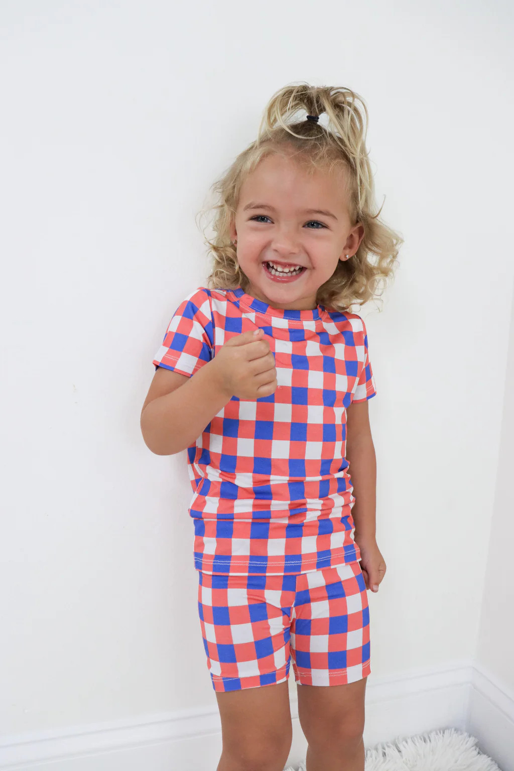 RED, WHITE & TRUMAN DREAM SHORT SET | Dream Big Little Co.