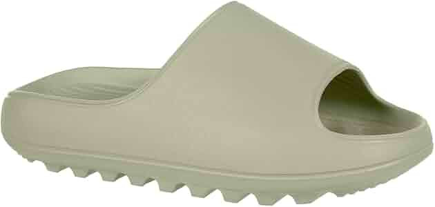 Litfun Platform Pillow Slide Sandals for Men Women Lightweight Open Toe Shower Shoes | Amazon (US)