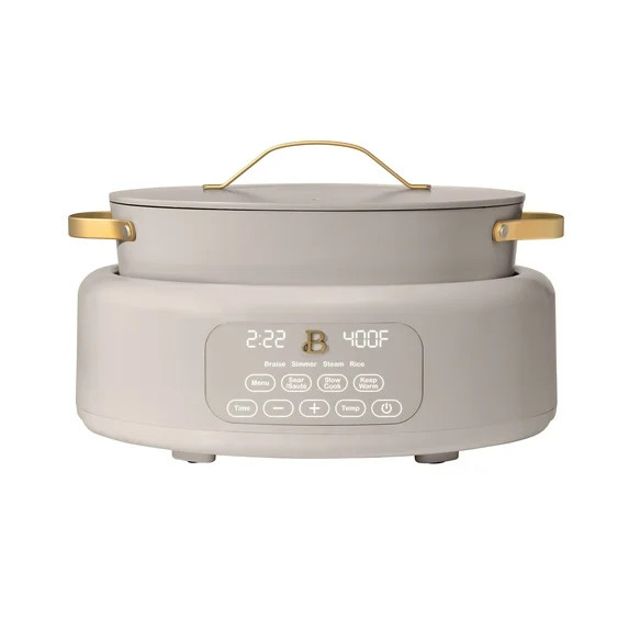 Beautiful 10 in 1, 6 Qt Electric Multi-Cooker, Porcini Taupe by Drew Barrymore | Walmart (US)