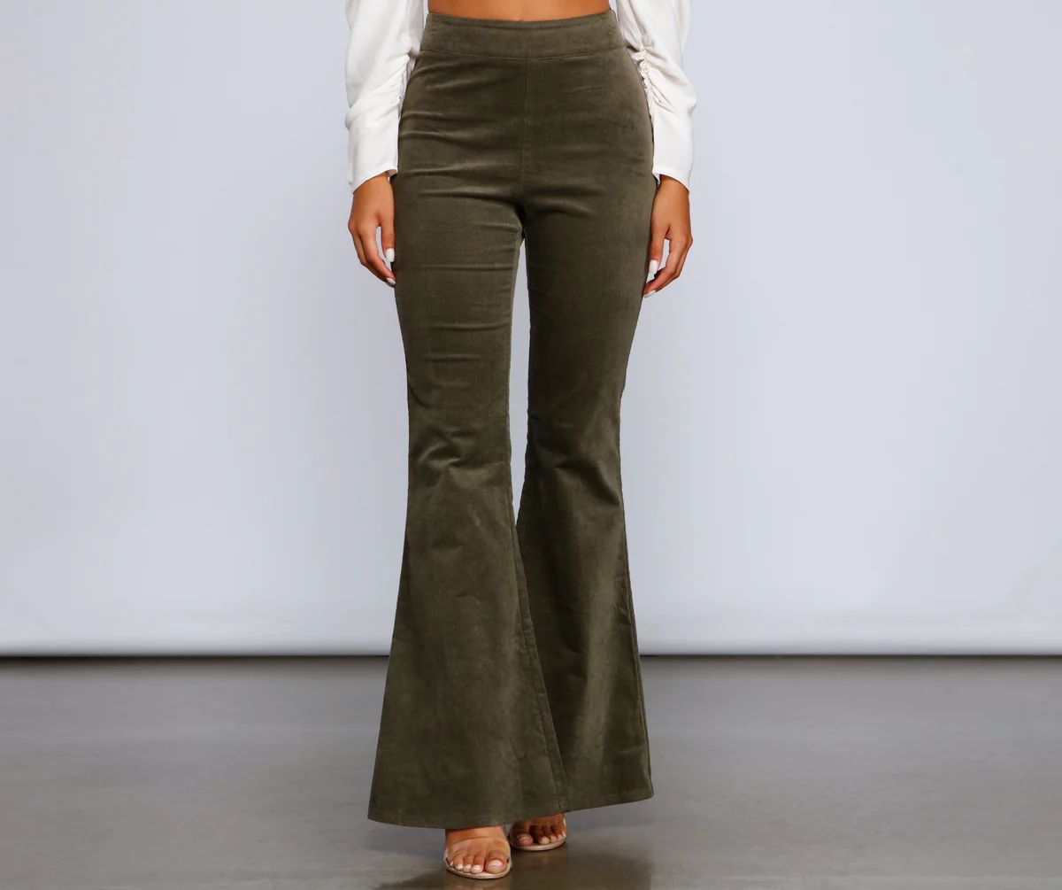 Bring The Flare Corduroy Pants | Windsor Stores
