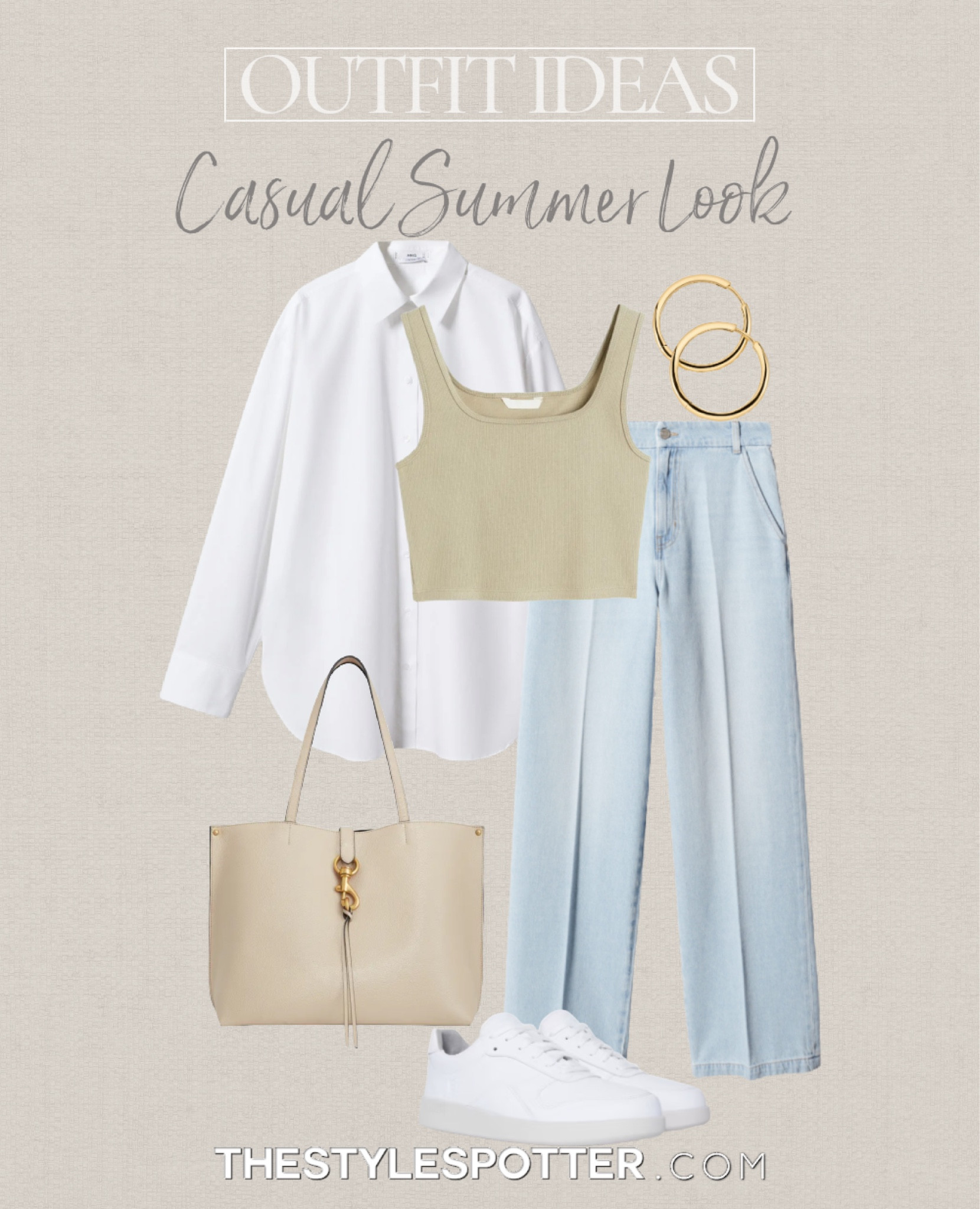 Summer Outfit Ideas 💐 Casual Summer Look
A summer outfit isn’t complete with comfortable essentials and soft colors. These casual looks are both stylish and practical for an easy summer outfit. The look is built of closet essentials that will be useful and versatile in your capsule wardrobe. 
Shop this look 👇🏼 🌈 🌷


#LTKFind #LTKSeasonal #LTKU