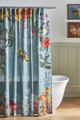 Nathalie Lete Marais Shower Curtain | Anthropologie (US)