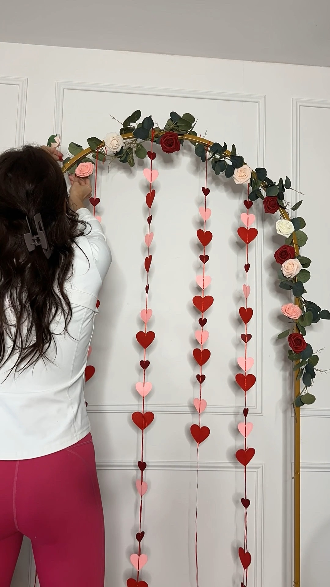Valentines Day arch roses and hearts DIY crafts 

Archway
Valentine’s Day decor
Hearts 
Roses
Rose 
Valentine’s Day dinner 
Valentines arch 
Amazon home 
Amazon find
Amazon decor 
Flowers 
Spring 
Arch backdrop 


#LTKValentine #LTKSeasonal #LTKSaleAlert