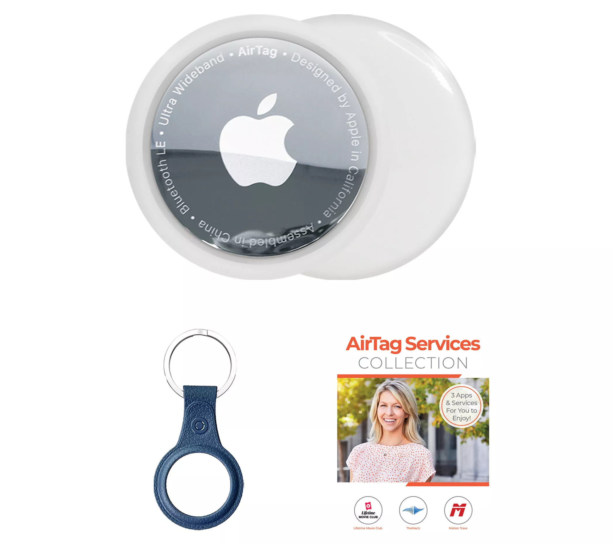 Apple AirTag with Software Suite and Keychain - QVC.com | QVC