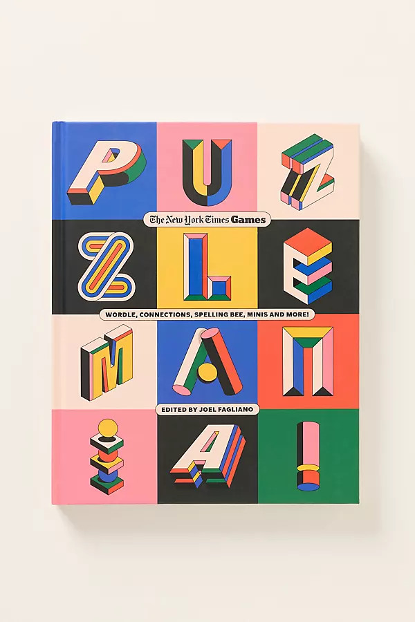 Puzzle Mania!: Wordle, Connections, Spelling Bee, Minis and More Hardcover Book | Anthropologie (US)