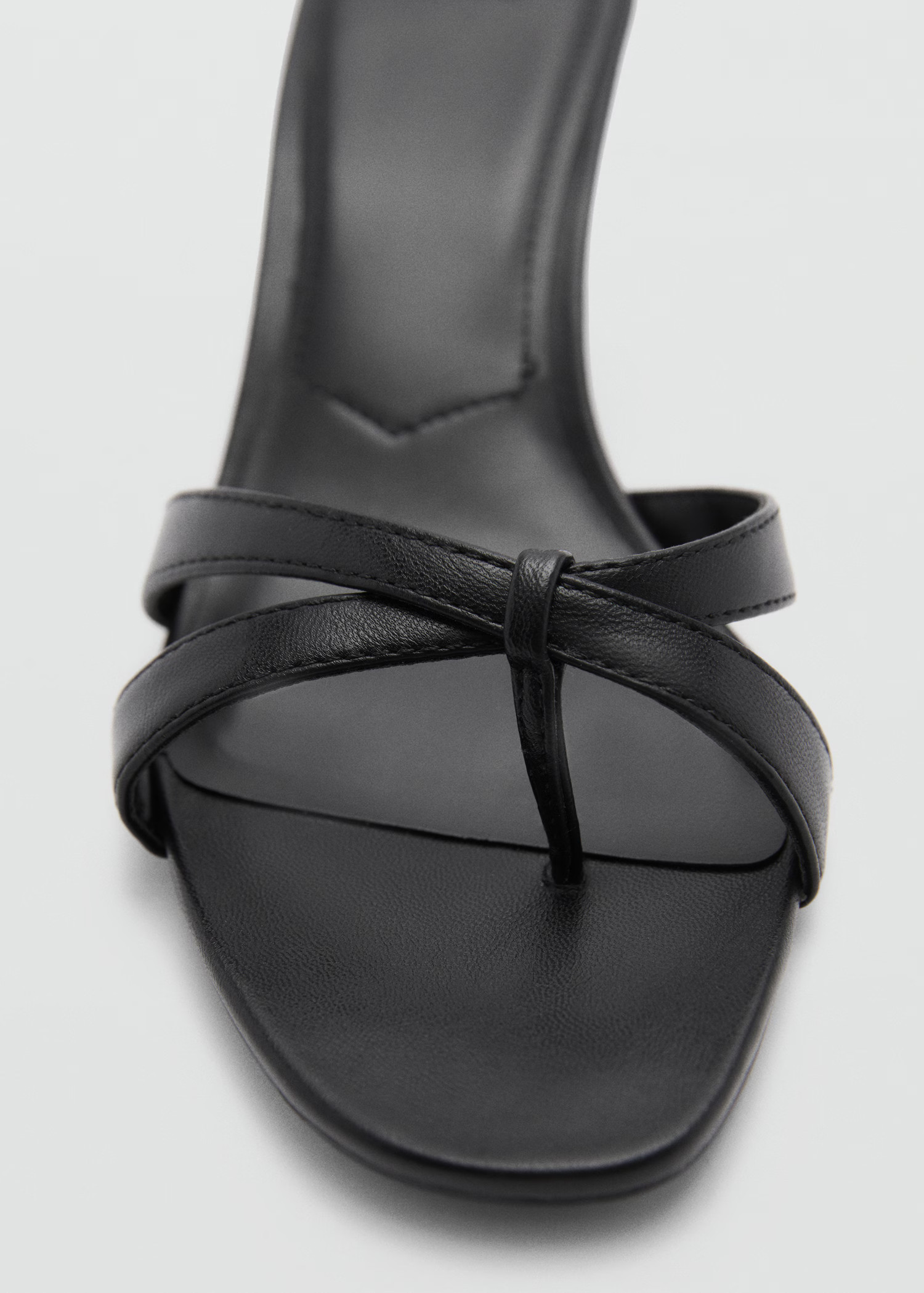 Strappy heeled sandals - Woman | MANGO United Kingdom | MANGO (UK)