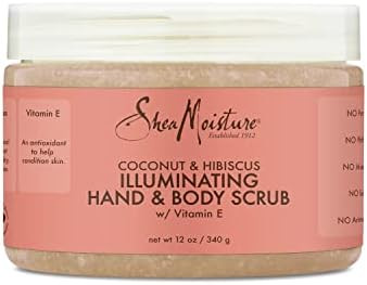 SheaMoisture Body Scrub for Dull Skin Illuminating Coconut and Hibiscus Cruelty-Free Skin Care 12... | Amazon (US)
