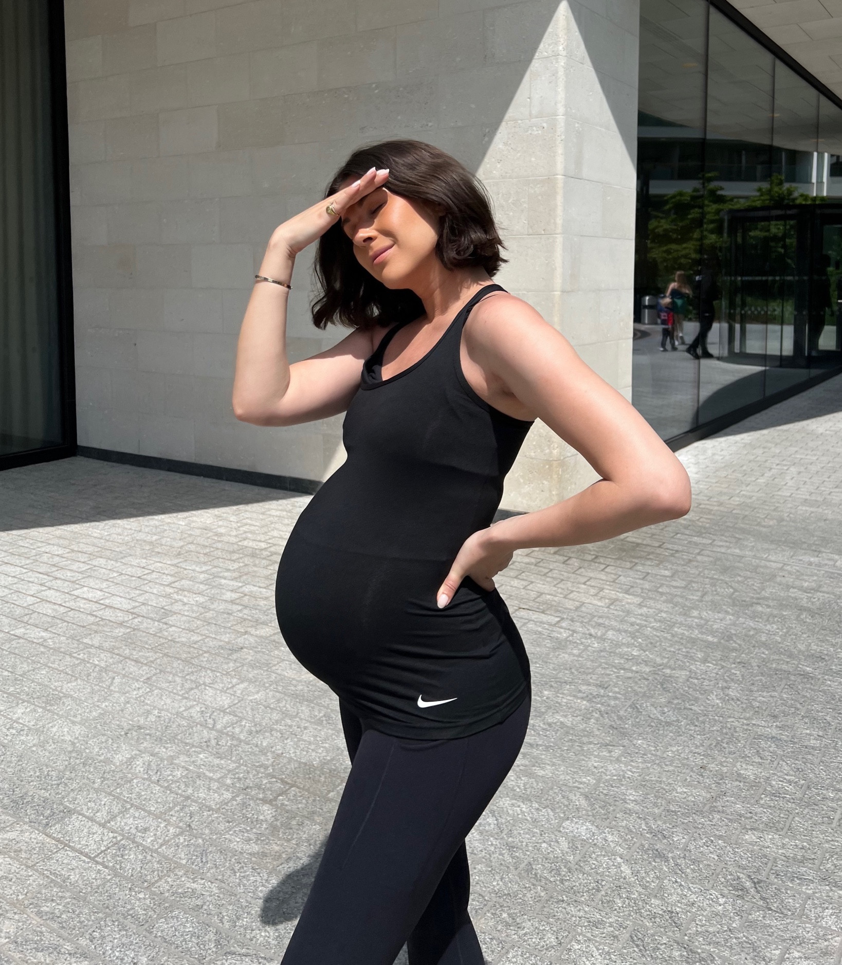 Nike maternity sportswear 

#LTKstyletip #LTKbaby #LTKbump