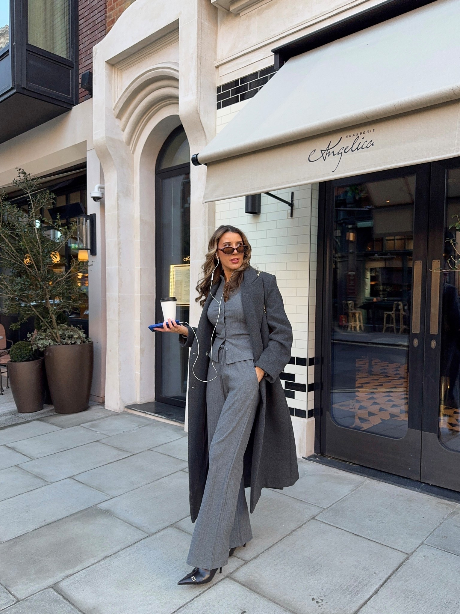 An outfit for a day in the city that makes me look and feel good. This ribbed set is so comfortable yet looks so put together without even trying. I love that you can wear together but also style the pieces up individually. 2026 is the year we shop with intention so that we actually wear, wear and rewear our clothes 

#LTKwinter #LTKuk #LTKstyletip