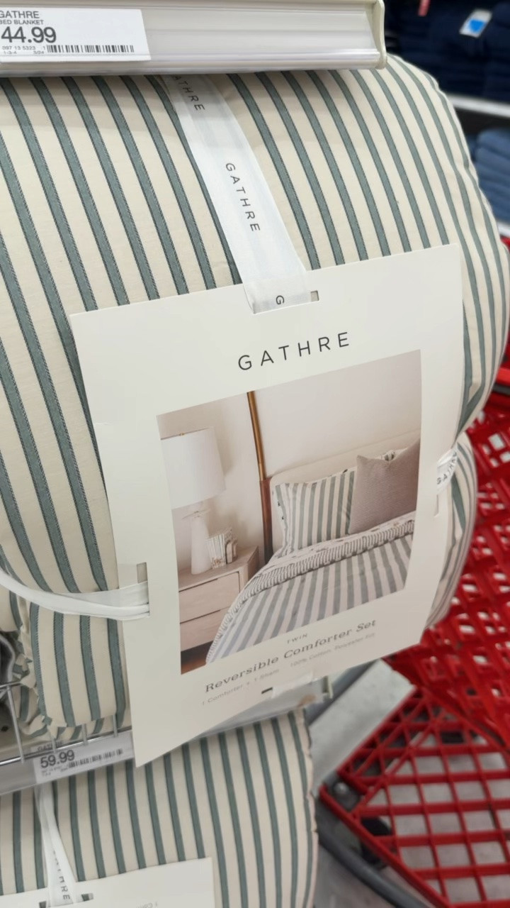 GATHRE bedding now at Target! 🎯