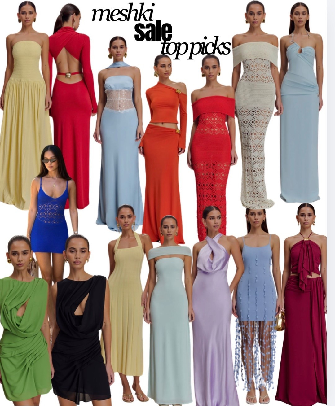 Meshki sale - up to 50% off with an extra 20% off at checkout 😳🤌🏼

#LTKsale #LTKuk #LTKdresses