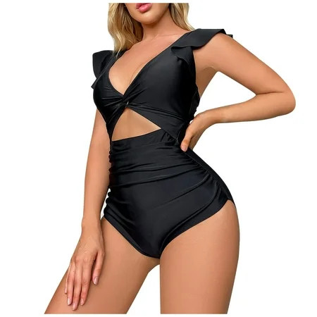 TZNBGO Muslim Swimsuits for Women Black One Piece Swimsuits for Women Bathing Suits Board Shorts Men | Walmart (US)