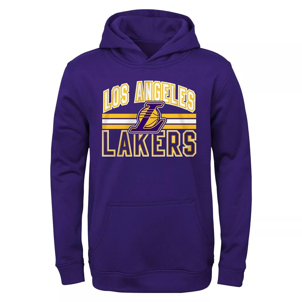NBA Los Angeles Lakers Youth Poly Hooded Sweatshirt | Target