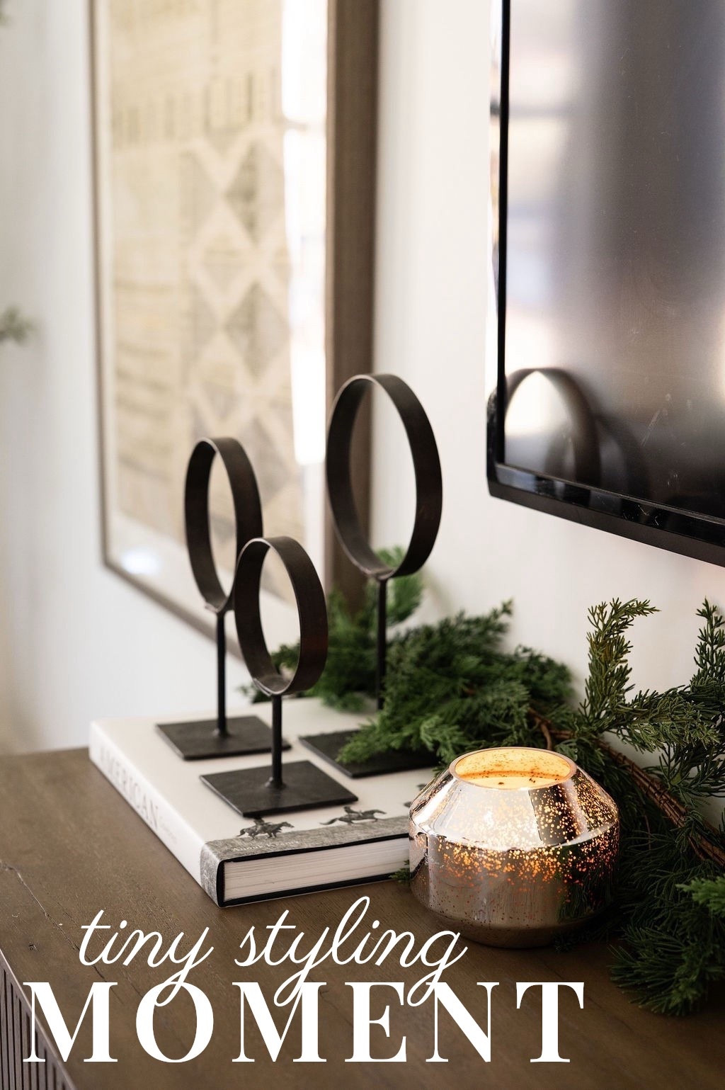 It’s always the smallest holiday details that make your home feel magical ✨🔥
This little Modern Classic styling moment blends sculptural décor, warm candlelight, evergreen garland, and layered coffee table books — the perfect mix for a cozy, elevated holiday look. It’s simple, chic, and makes even the quiet corners of your home feel intentional and festive 🤍🌿

#porcheandco #modernclassic #holidaydecor #christmasstyling #neutralchristmas #cozyhome #homedecorideas #decorinspo #holidayhome #christmasdetails #greensandgarland #manteldecor #shelfstyling #interiordesign #onlinedesign #virtualdesign #ltksalealert #ltkhome #ltkholiday

Do you want to bring our dreamy Modern Classic style interior design into your own home? 🏡 You’re in luck! Reserve our Online Interior Design packages today -> https://porcheandco.com/edesign ✨ We can’t wait to work with you & design your home with #porcheandco


#LTKHome #LTKHoliday #LTKSeasonal