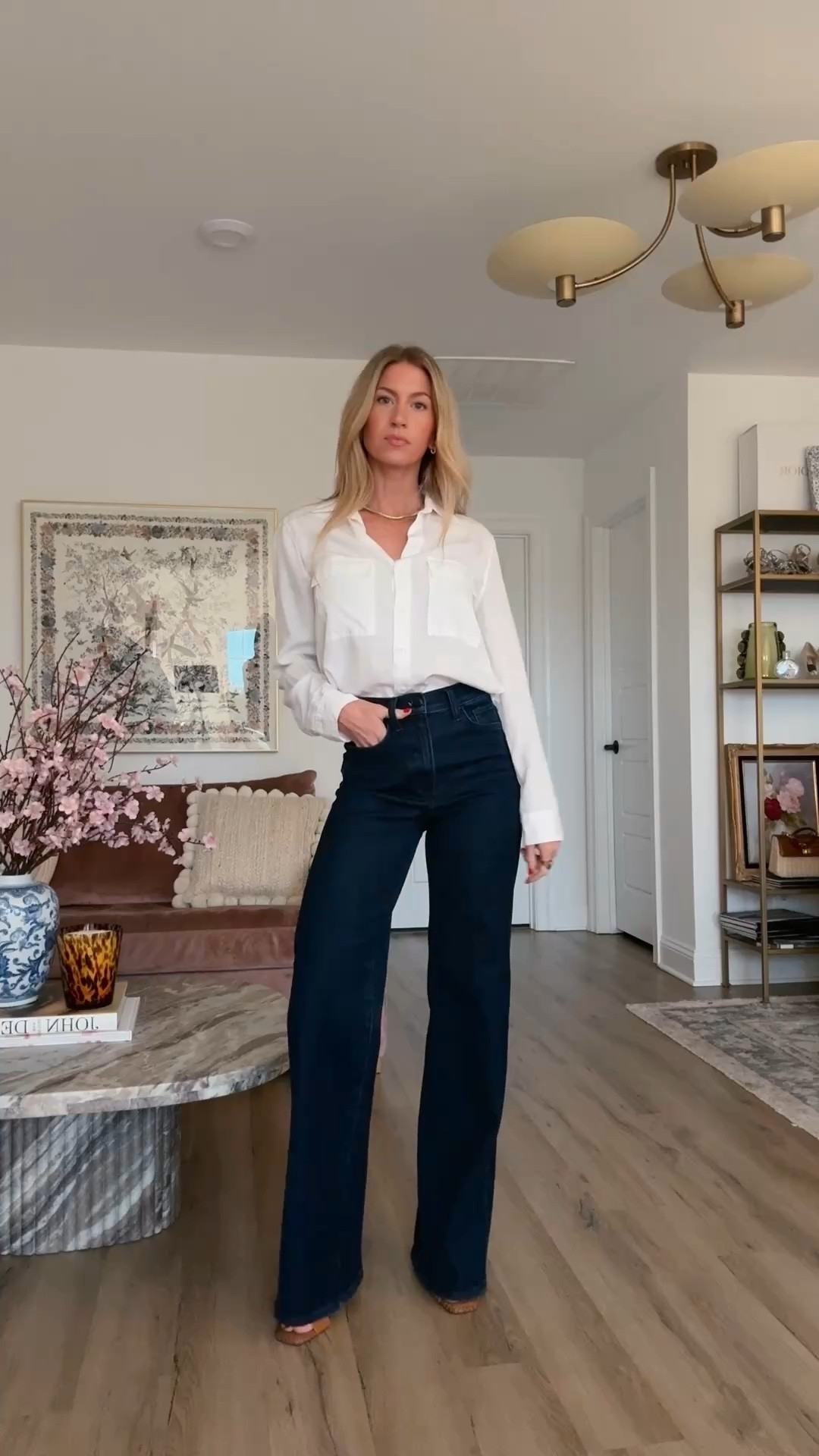 These jeans are the most elongating jeans I own - now 30% off! They run TTS. 

White butting up: runs slightly large, wearing a XS

#LTKootd #LTKgrwm #LTKSaleAlert