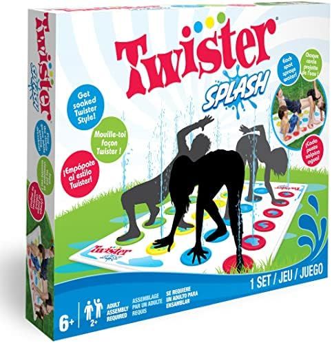 Hasbro Twister Splash Water Game for Kids – Backyard Sprinkler Outdoor Games for Summer Fun | Amazon (US)