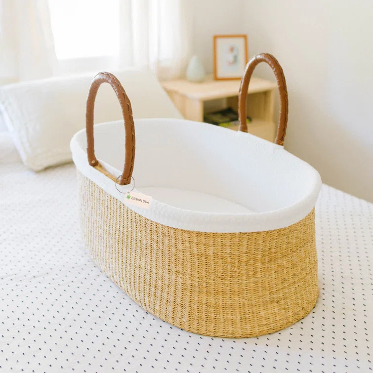 Moses Basket with Bedding (Set of 3) | Wayfair North America
