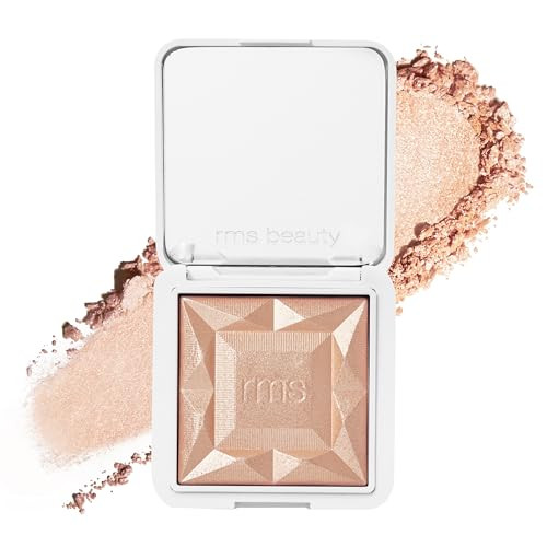 RMS Beauty ReDimension Hydra Dew Luminizer - Gel-to-Powder Highlighter - 3D Luminous Glow Makeup for Mature Skin - Refillable - 0.18 oz | Amazon (US)