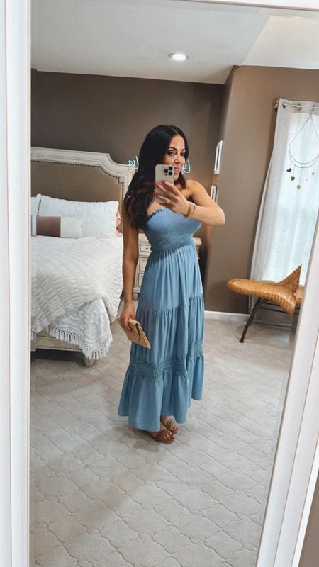 Maxi dresses are my favorite. You don’t have to worry if your legs are tanned or even shaved 😆, and if you add a denim jacket you can wear them on cools spring and even fall days! Cupshe has so many cute maxi dresses! This one comes in other colors. And I’m wearing a size x-small. Use my discount codes to save money:
Spend $65 or more save 15% with code: Liz15
Spend $109 or more save 20% with code: cupshefan20

#Cupshe #CupsheCrew #Cupshewedding #maxidress #springoutfit 

#LTKfindsunder50 #LTKover40 #LTKstyletip