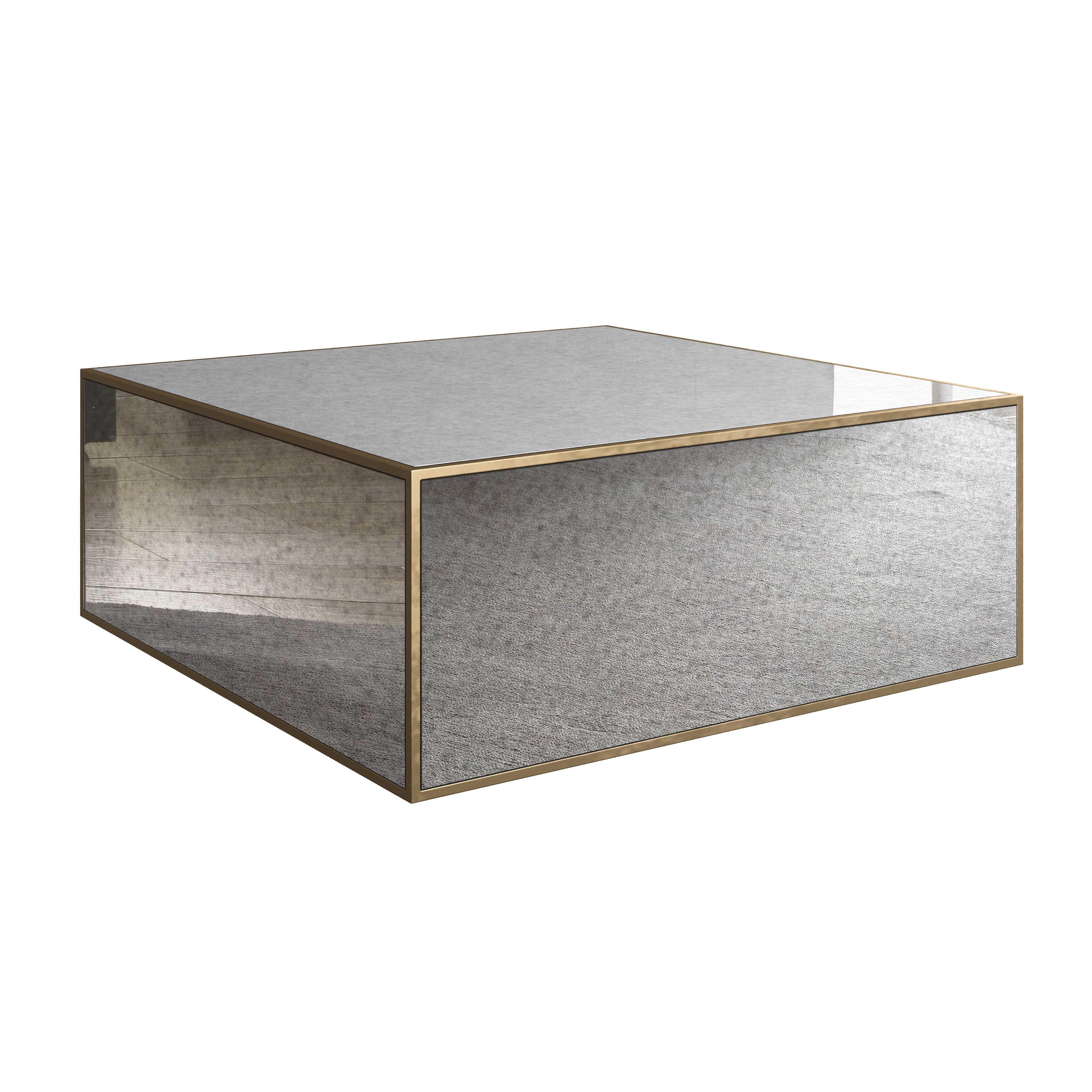 Lana Mirrored Coffee Table by Inspire Me! Home Decor | TOV Furniture