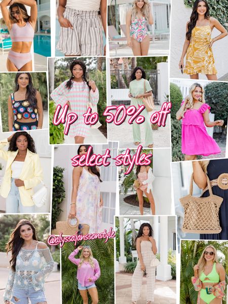Up to 50% off select styles 

#LTKstyletip #LTKfindsunder50 #LTKsalealert