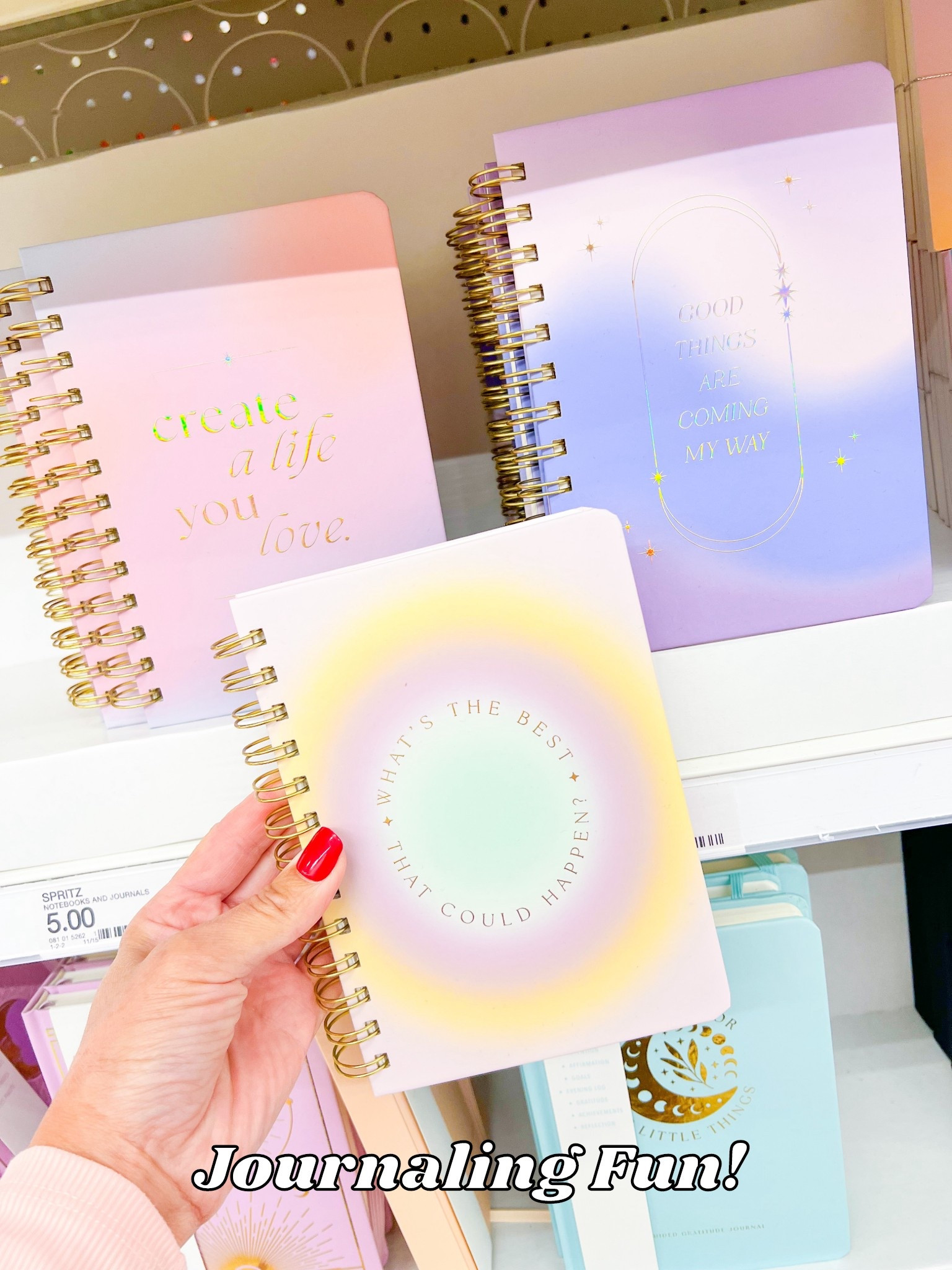 Target Christmas Gift Ideas Spritz Graphic Journal Spiral Notebook #target #giftideas #affirmations #meditation #thoughtfulgifts

#LTKGiftGuide #LTKHoliday #LTKFindsUnder50