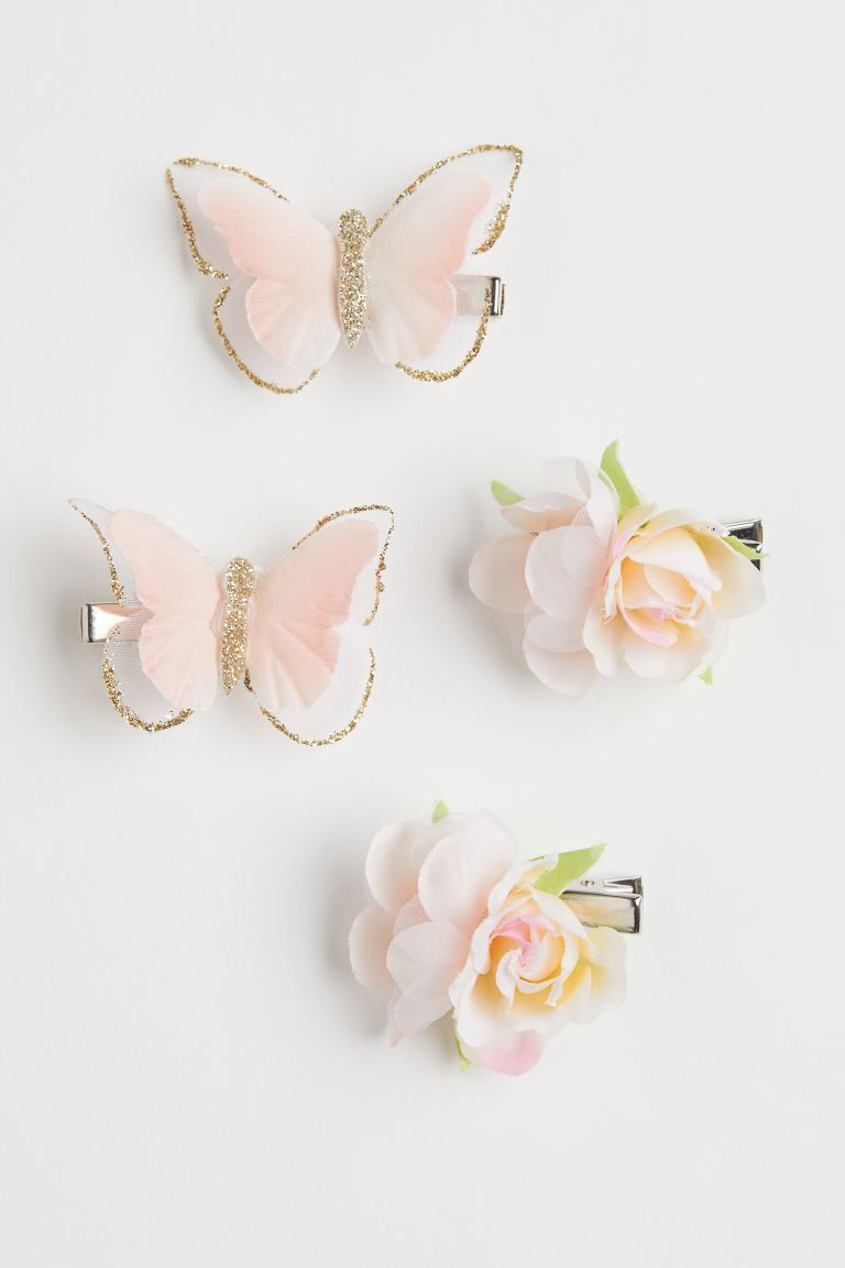 4-pack hair clips | H&M (US + CA)