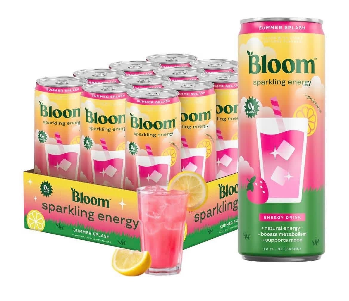 The brand new Summer Splash Bloom Energy Drink is now available on Amazon!! It’s the best Strawberry Lemonade flavor that’s so refreshing, and is actually good for you. Single cans are available at select retailers, but this is the most affordable way to purchase it since single cans are typically $2.50-$3.00. So tasty, and perfect to stock up on for Summer! 🍓🍋

#LTKSeasonal #LTKfoodie #LTKHome