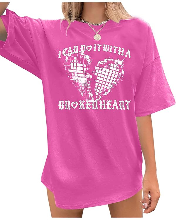 Country Concert Oversized Tshirts for Women: New Album Shirt Country Music Graphic Tees Music Lov... | Amazon (US)