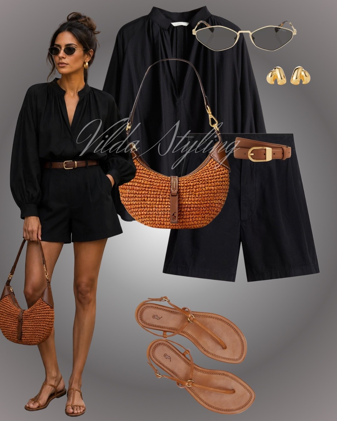 Chic & Elevated
All-black everything, but make it summer-ready. 🖤 Effortlessly chic and perfect for warm days
#summeressentials #effortlesschic #vacationstyle #aestheticoutfit #outfitsoftheday #classicstyle

#LTKsummer #LTKeurope #LTKstyletip