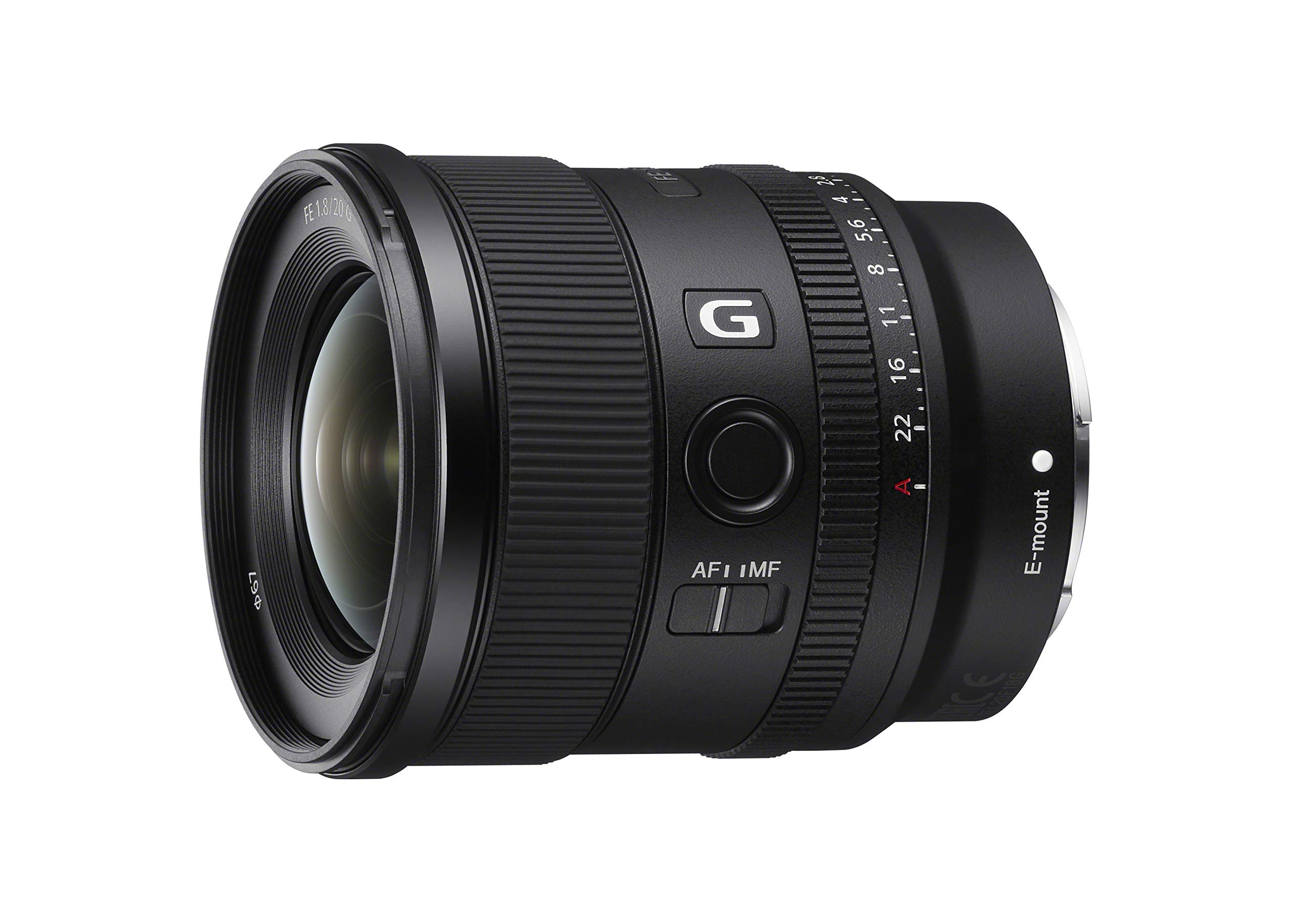 Sony FE 20mm F1.8 G Full-Frame Large-Aperture Ultra-Wide Angle G Lens SEL20F18G | Amazon (US)