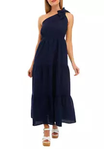 Women's One Shoulder Midi Dress | Belk