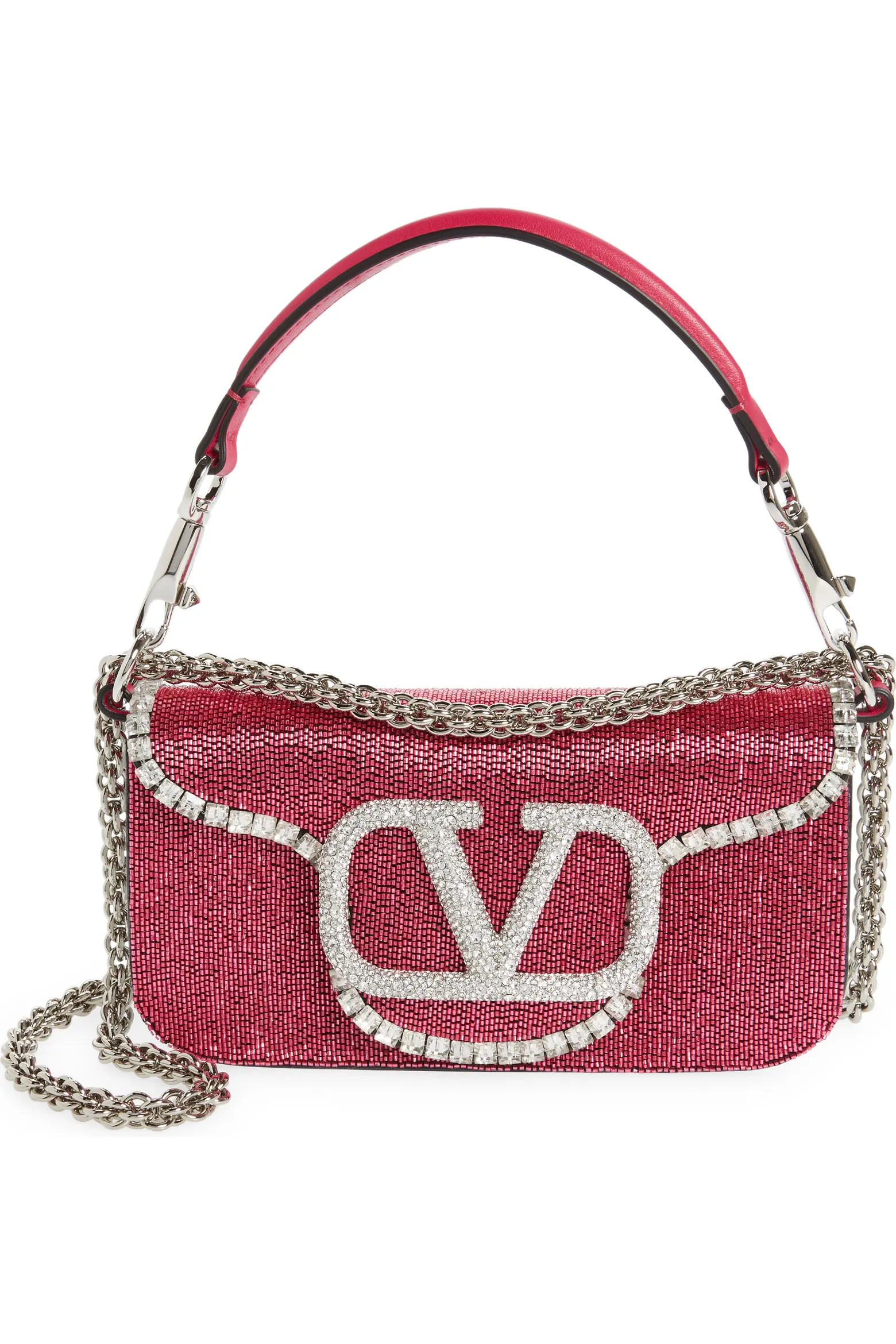 Locò Crystal Embellished Beaded Shoulder Bag (Women) | Nordstrom | Nordstrom