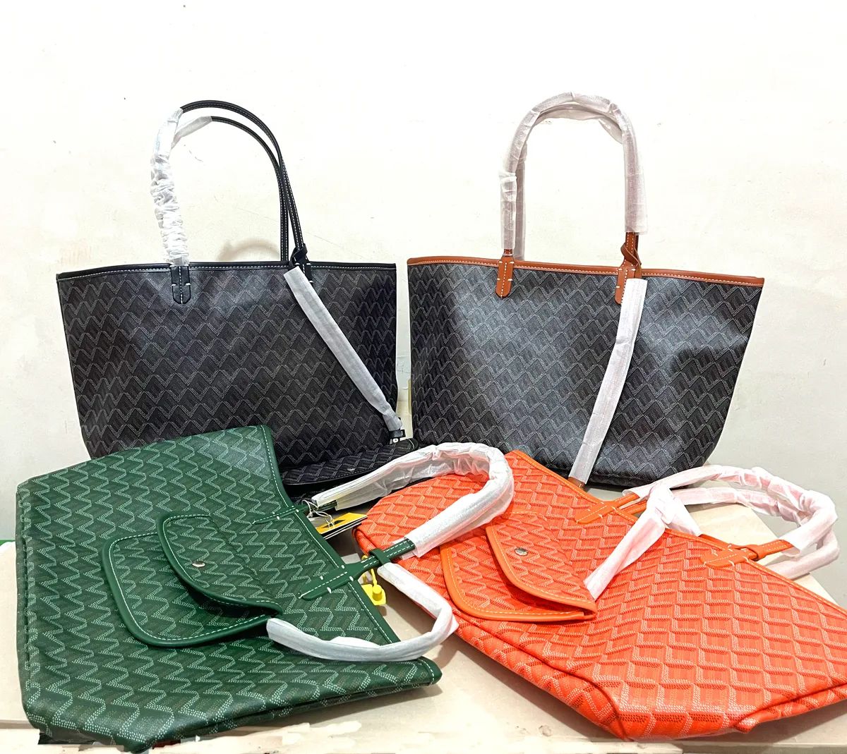 Totes Womens Shopping Bags Highest Quality Gooya Shoulder Bag Tote Single Sided Real Handbag Larg... | DHGate