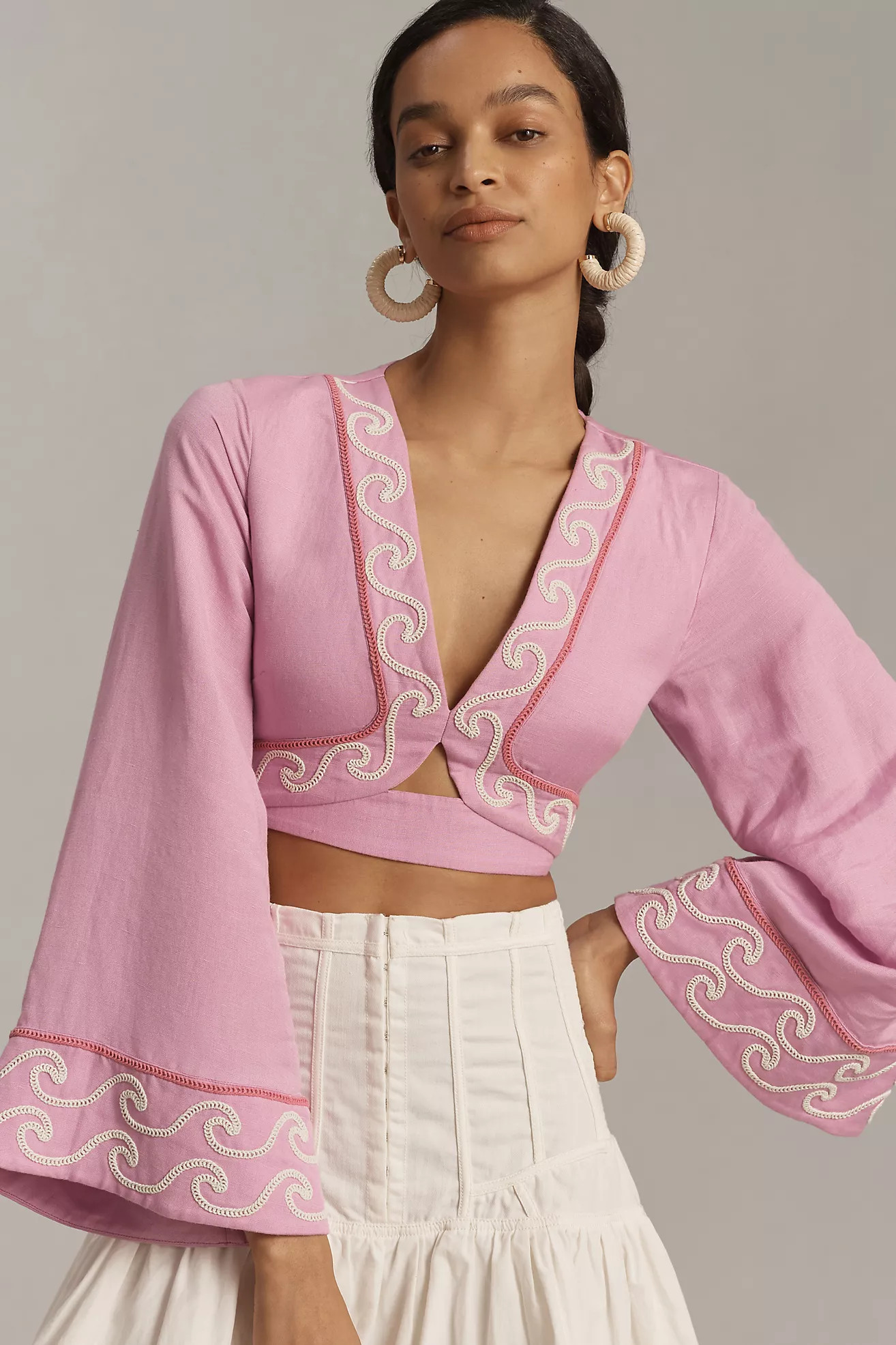 Significant Other Nara Linen Top | Anthropologie (US)