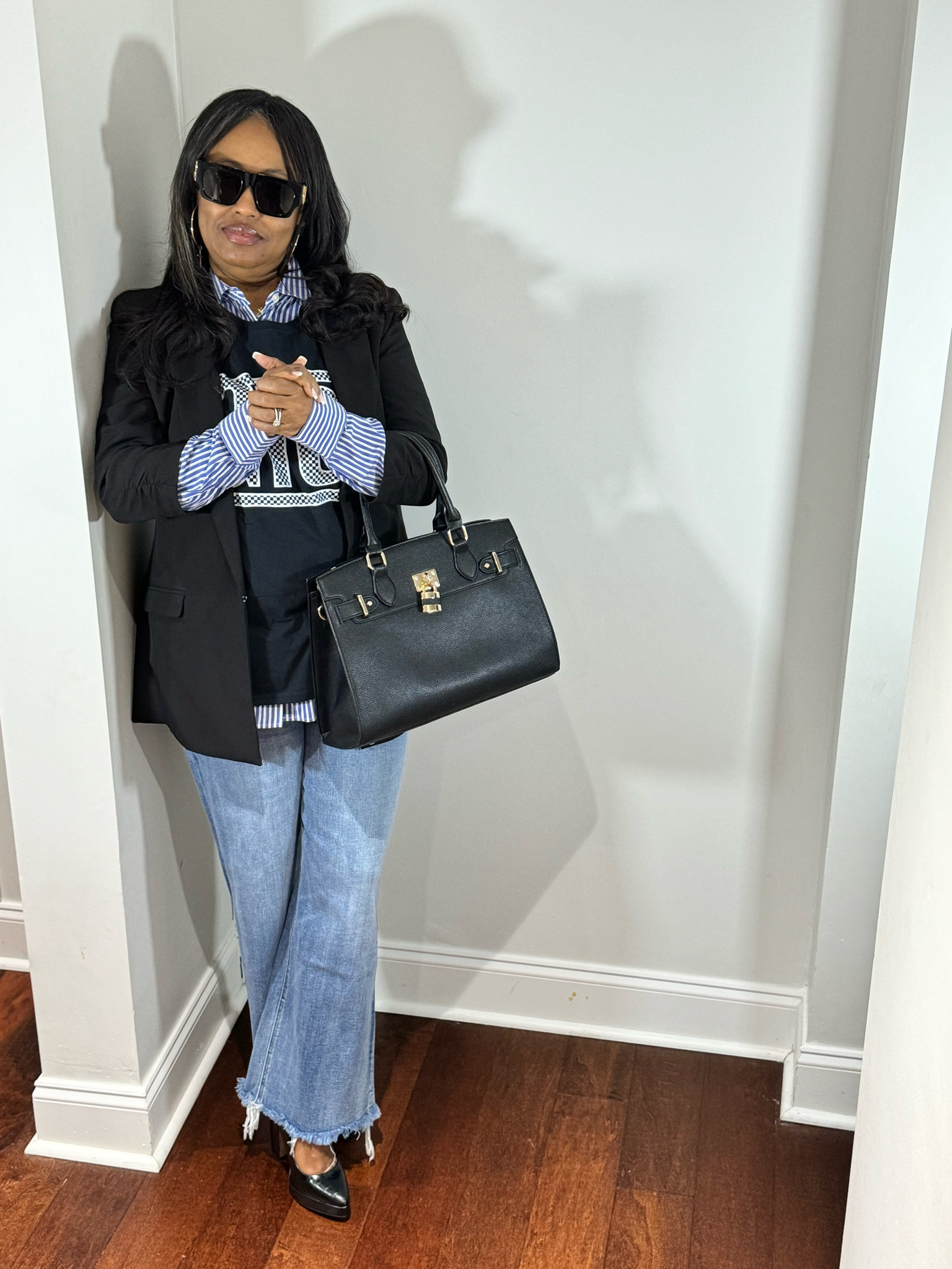 Standing On Business 

#LTKover40 #LTKworkwear