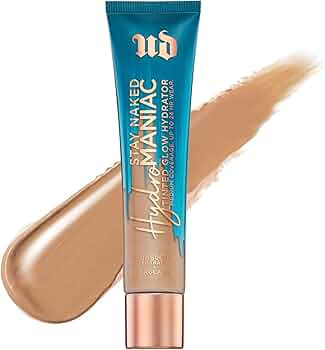 Urban Decay Hydromaniac Tinted Moisturizer - 24HR Hydrating & Glowy Medium Coverage Foundation - ... | Amazon (US)