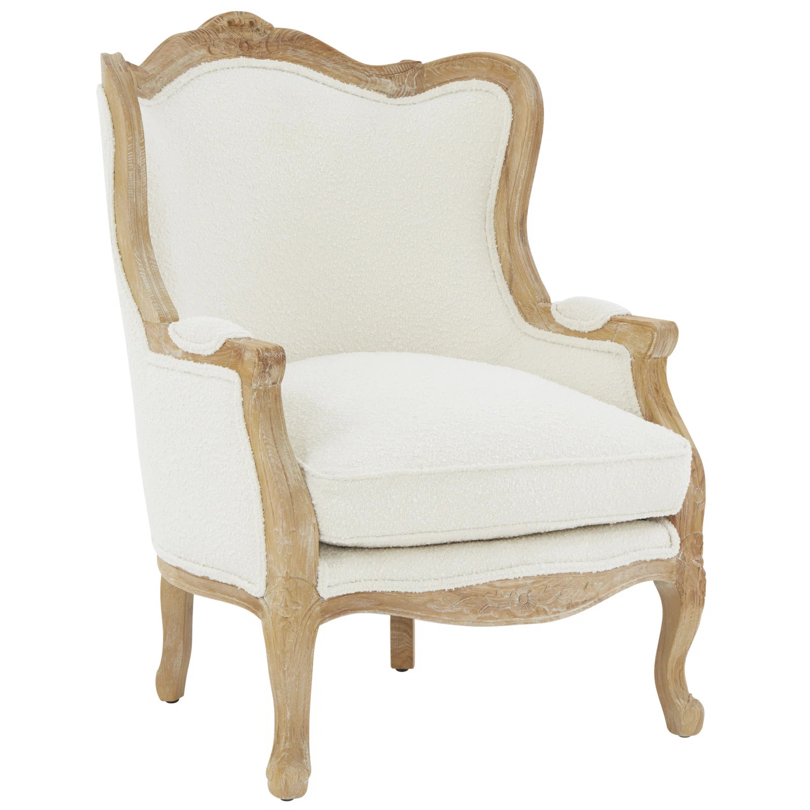Jazmin Upholstered Wingback Chair | Wayfair North America