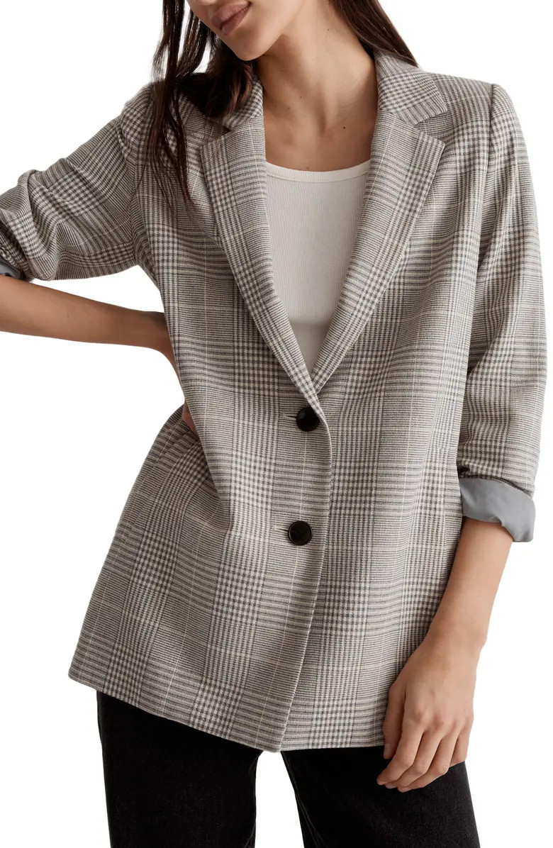Madewell Dorset Plaid Relaxed Fit Blazer | Nordstrom | Nordstrom