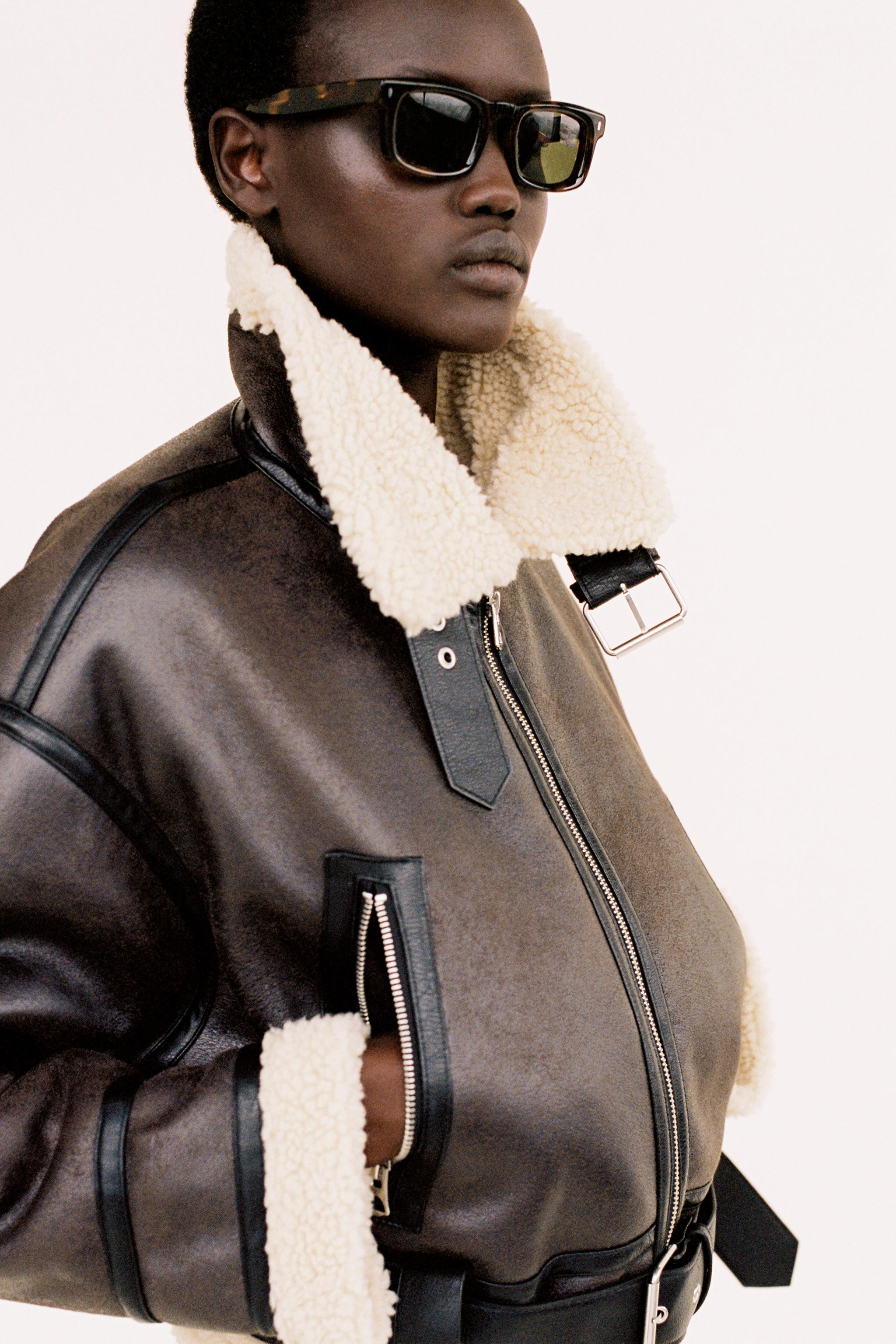 DOUBLE SIDED SHORT JACKET | Zara US