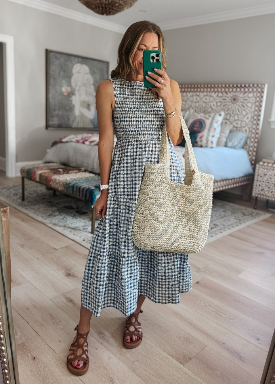Gingham ✔
Eyelet ✔
Pockets ✔
On Sale! ✔ 

 #LTKootd #LTKmomlife #LTKSaleAlert
