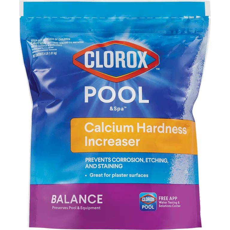 Clorox Pool&Spa Calcium Increaser for Swimming Pools, 4 lb Bag | Walmart (US)