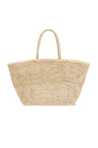 Vallejo Tote in Natural & Silver | Revolve Clothing (Global)